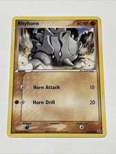 Pokemon TCG Rhyhorn 62/106 EX Emerald Regular Common 2005 NM on eBay