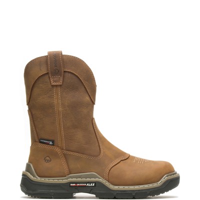 Wolverine Men Raider DuraShocks  Western Work Wellington Shoes