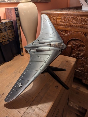 Avión Horton Ho 229 Jet Nazi Top Secret Segunda Guerra Mundial Modelo detallado masivo. - Imagen 17 de 20