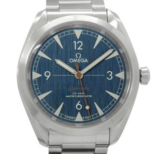 Omega Railmaster 220 10 40 20 03 001 Co-Axial Master Chronometer Automatic Blue