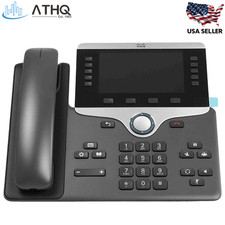 Cisco CP-8851-K9 IP Phone 8851 5-Line Gigabit Color VoIP Bluetooth USB PoE