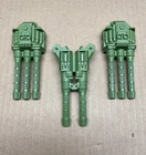 GI Joe 1990 General Cannon Gun Parts Lot Of 3 Vintage Hasbro Vehicle
