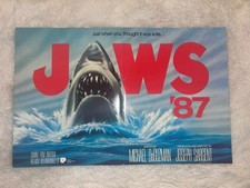 Jaws 87 (Der weiße Hai)   Aushangkarte 1987 ...