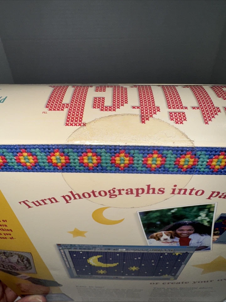 PC Stitch Cross-Stitch Pattern Design Software Version 5 New Sealed - Image 4 of 4