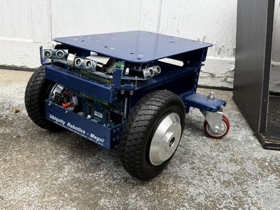 ROS Mobile Robot Base Differential Drive Raspberry Pi Ubiquity Magni Silver