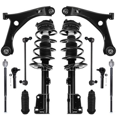 Front Ball Joints Control Arms Struts for 2008 2009 2010 Chrysler Town  Country