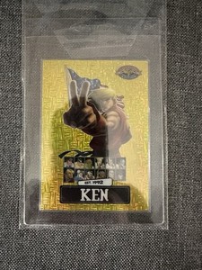 Street Fighter 2: Champion Edition PSA Promo Ken 11/20 Gold Matrix Rare PSA-6