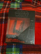 Star Wars Kylo Ren's Command Shuttle 03 Force Awakens Black Series Titanium 2015