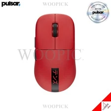 Pulsar Signature Red TENZ Limited Edition Wireless Gaming Mouse 750IPS 32000DPI