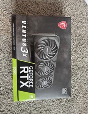 MSI GeForce RTX 3060 VENTUS 3x 12G OC 12GB GDDR6 Gaming Graphics Card...
