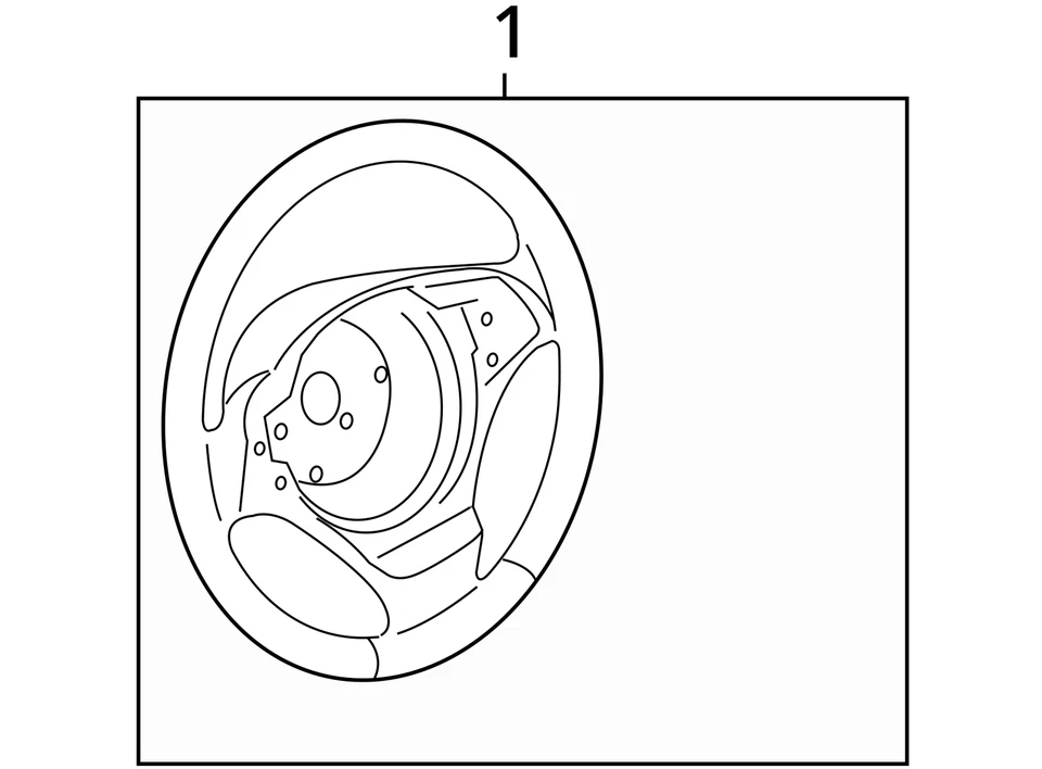 BMW 3 SERIES E90 E91 328i 2006 2012 FLAT BOTTOM LEATHER SUEDE STEERING WHEEL - Image 4 of 4