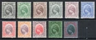 Malaysia - Perak 1935-37 Sultan Iskandar values to $1 SG 88-100 MNH