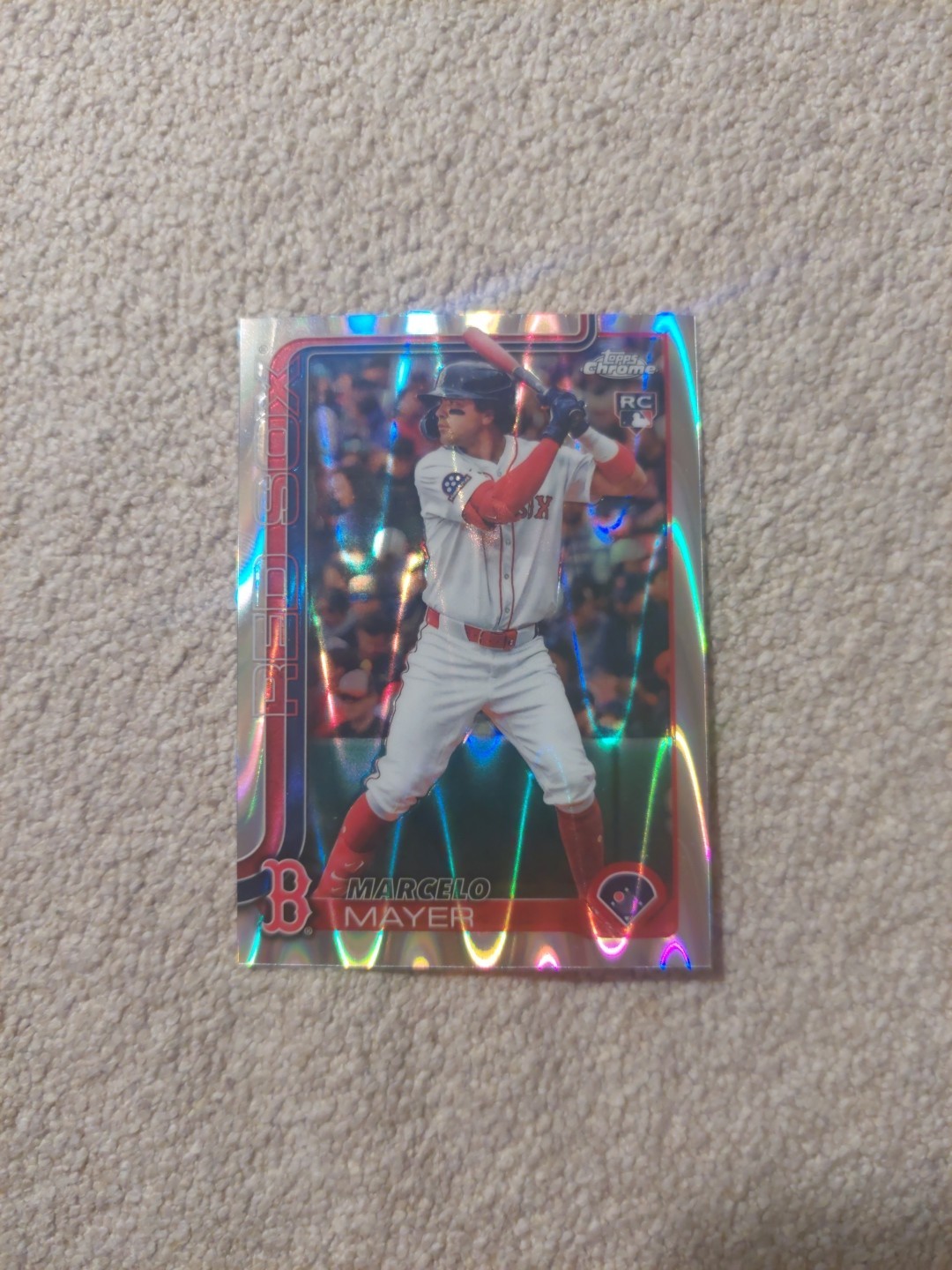 2025 Topps Chrome Update Series - Marcelo Mayer #USC9 RayWave Refractor (RC)