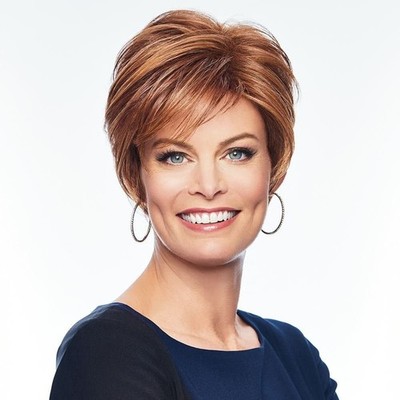 Gold Blonde Hairdo Instant Short Cut Wig Blonde - Short Straight