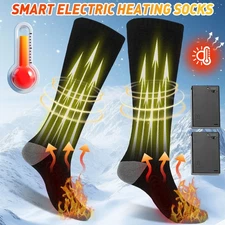 Electric Heated Socks Rechargeable 80000mAh Battery Men Women Winter Foot Warmer