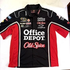 JH Design NASCAR Tony Stewart #14 Office Depot Old Spice Men’s L Racing Shirt