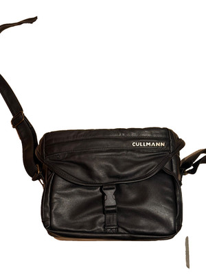 CULLMANN Kameratasche, echt Leder, Schwarz für Kamera Fotoausrüstung