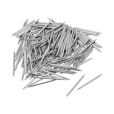 23mm Watch Band Pin 1.3mm Dia Steel Single Flanged End Spring Bar Pins 200pcs