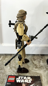 LEGO Star Wars: Kylo Ren (75117) and LEGO Star Wars: Rey (75113)