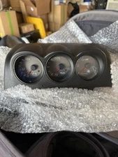 JDM NISSAN SKYLINE ER34 GTT Genuine Triple Gauge REV COUNTER TRIPLE POD TURBO