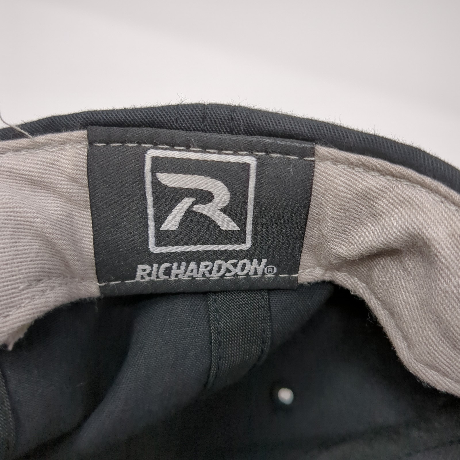 Richardson Strapback Baseball Cap Black Small Adj… - image 9