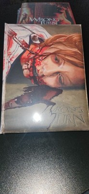 WRONG TURN Mediabook Cover F  Wattiert 4K UHD NEU OVP