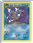 2000 POKEMON TEAM ROCKET DARK GYARADOS 1ST EDITION CARD 25/82 NON-HOLO - LP