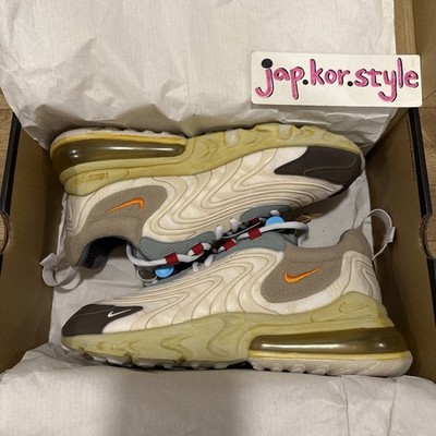Size  8.5 M - Nike Air Max 270 React ENG x Travis Scott Cactus CT2864-200 