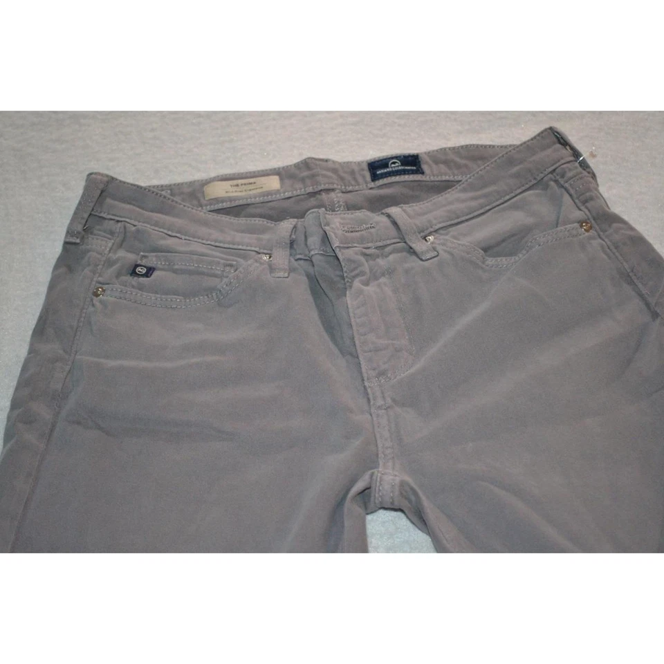 25963 Pantalones Adriano Goldschmied The Prima Cigarette Gris Talla 26 X 27 Mujer Foto 4 de 4