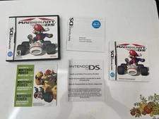 Nintendo DS Mario Kart Authentic Case and Manual Only NO GAME