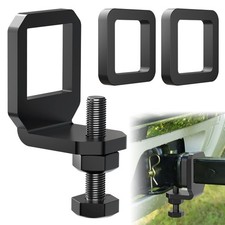 2 Anti Rattle Hitch Clamp Hitch Tightener With 2 Silencer Pads Heavy Duty ...