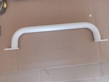 Purife 5 Pieces 17.2" White Safety Playground Handles Outdoor - Metal Playset