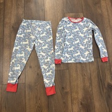 Mini Boden Unicorn Pajama Set, Size 9