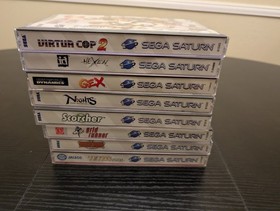 Lot Of 33 Sega Saturn  Games. Panzer Dragoon, Nights, Mystaria. PLEASE READ!