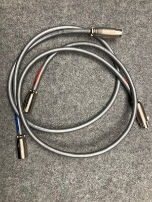 Burmester Silver XLR Kabel 2 x 100 cm NF 3-pol male / female 