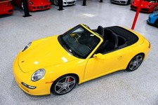 2007 Porsche CARRERA S CABRIOLET SPEED YELLOW...19,423 Miles...6sp Manual