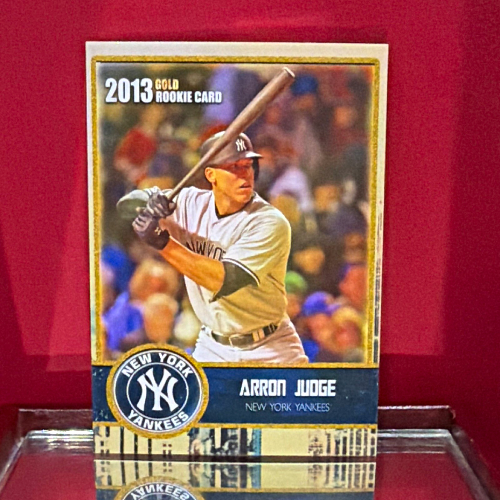 Rookie Gems 2013 Gold Aaron Judge Yankees #99 RC Limited Edition Novelty Card
