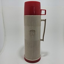 Termo vintage años 70 modelo #2402-1 cuarto termo con 1 taza-mantiene bien la temperatura