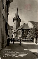 RPPC Tower Sibiu Transylvania Romania vintage postcard b358
