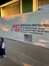 ASI 10-0458 Semi-Recessed Waste Receptacle 12 Gallon Stainless Steel Commercial