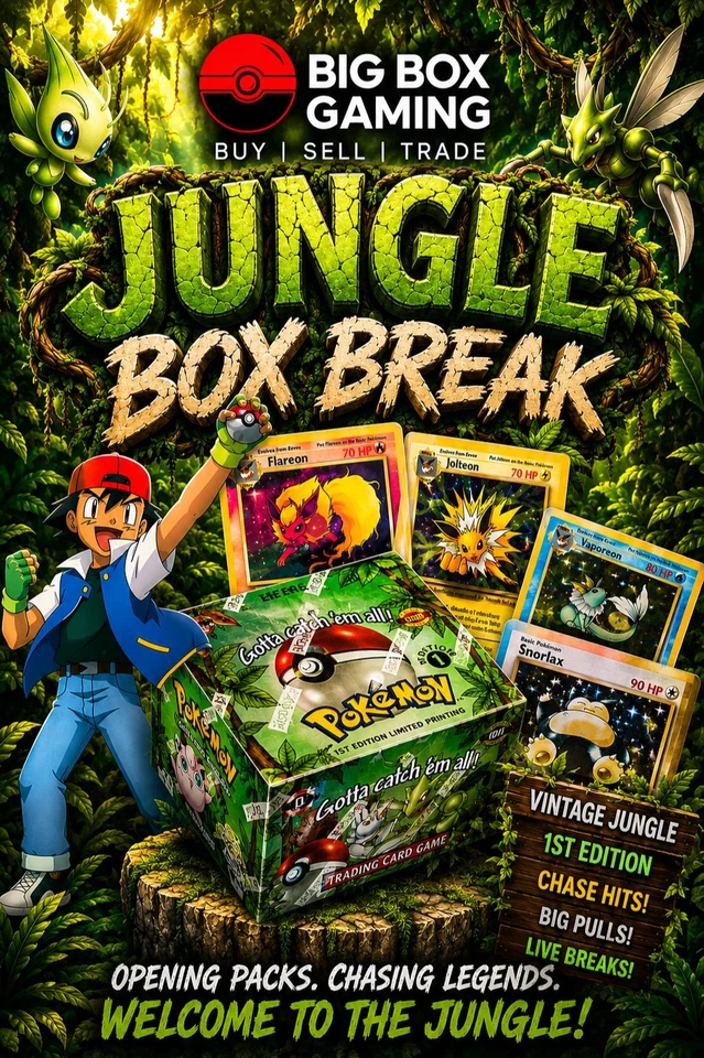 £50k+ Vintage Box Break! 99p Pokemon Vintage BANGERS!..