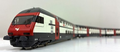ROCO SBB IC2000 with DSB's mark 6-cars set (HO scale 1/87 16.5mm)