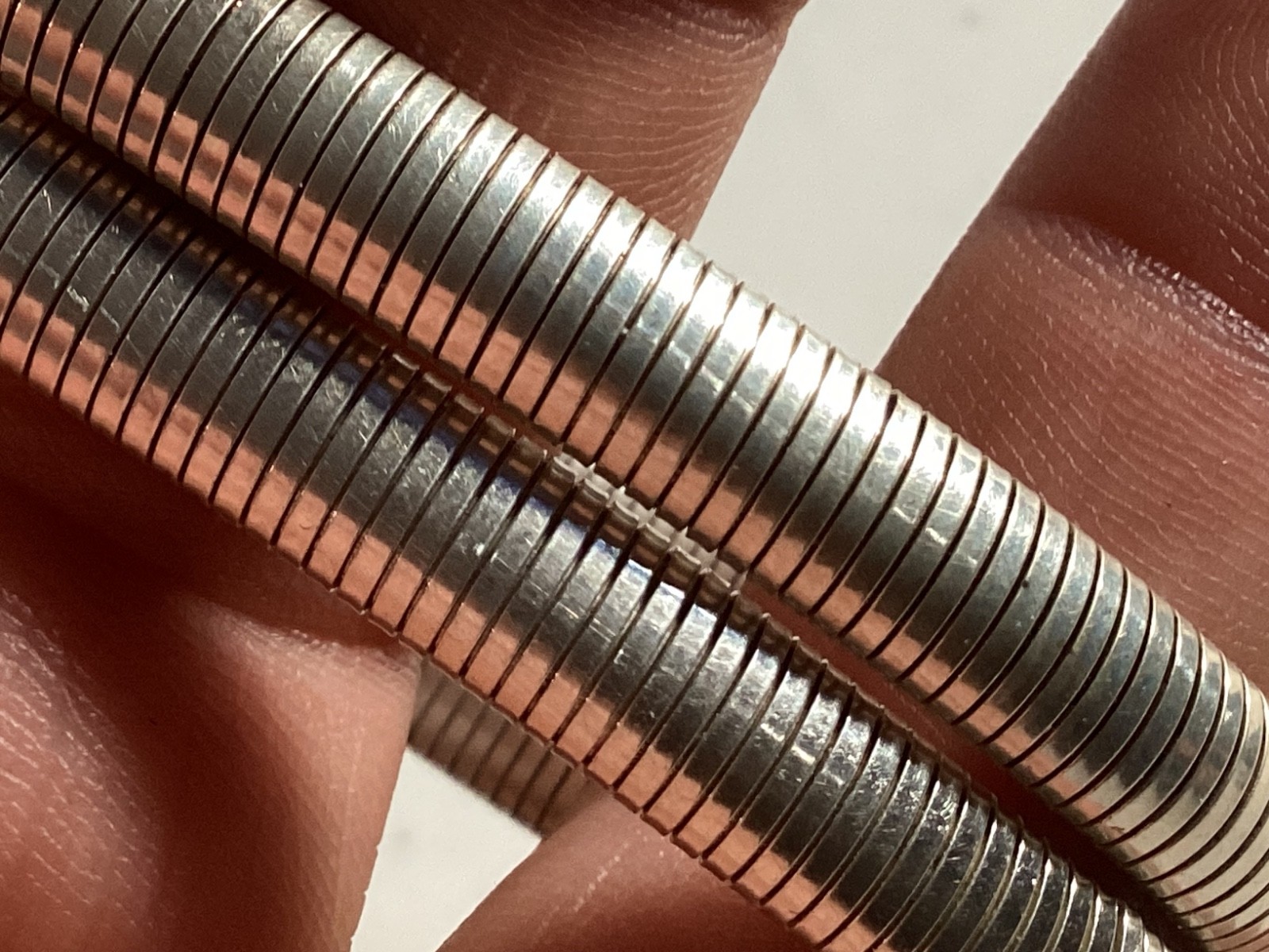 PAIR (2) AUTHENTIC SIGNED STERLING SILVER UNIQUE … - image 6