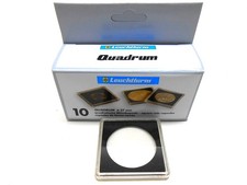 37mm - 10 Quadrum Square Coin Capsules 1oz Gold Austria Vienna Philharmonic