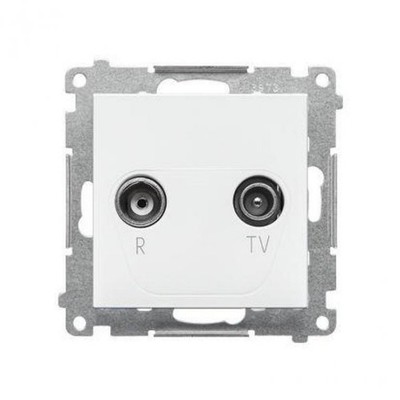 R-TV Antennendose Durchgang 10 dB Simon 55 TAP10.01/111