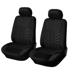 Seat Covers Full Set Universal Front Split Rear Bench Car Suv Sedan Van