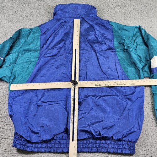 Vintage Members Only Jacket Mens Large Windbreaker Nylon Retro Zip 90s - Picture 12 of 14