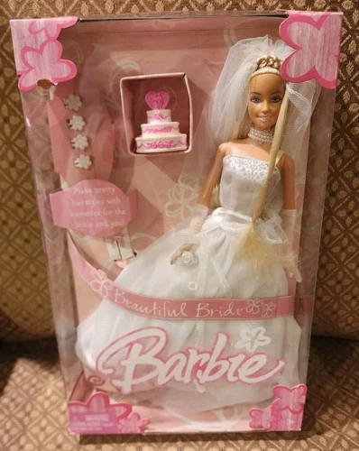 2004 Mattel Beautiful Bride Barbie Doll G9071 New Vintage