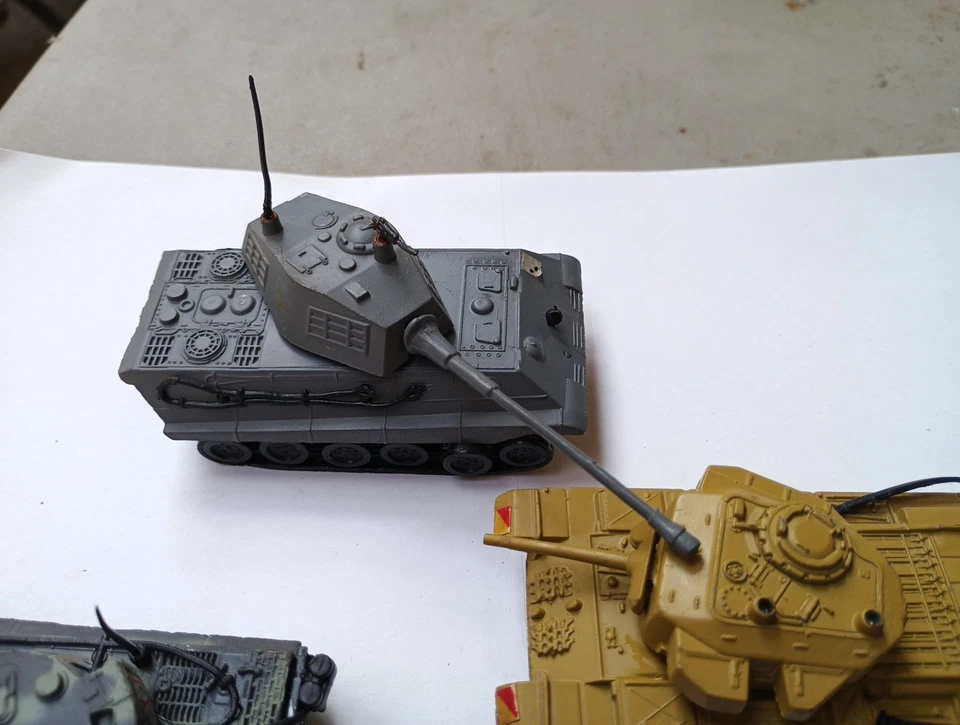  Update:Zylmex Tanks. 1:87 Diecast. Missing A Couple Antennas 6 Different Types  - Image 4 of 4