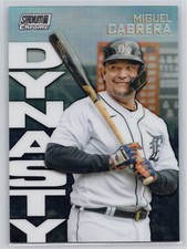 2022 Stadium Club Chrome #10A Miguel Cabrera Dynasty Detroit Tigers
